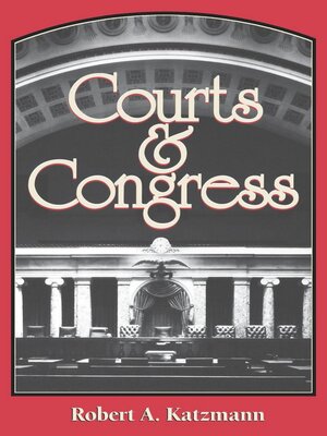 cover image of Courts and Congress